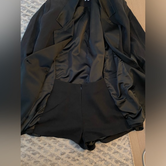 WeWoreWhat Black Blazer Romper - Picture 7 of 7